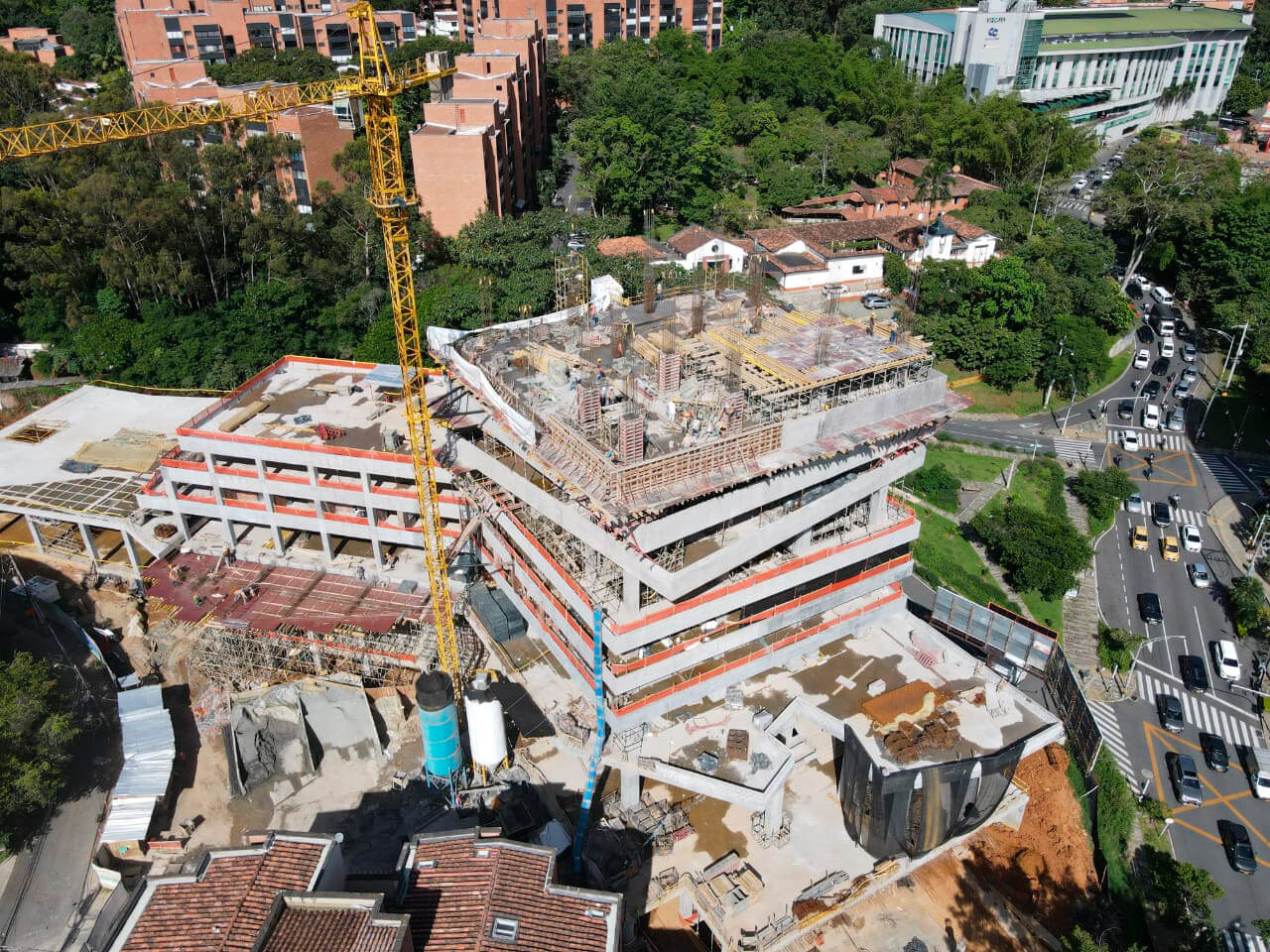 Avance de construcción nivel 9. Diseño estructural WAKE etapa 2