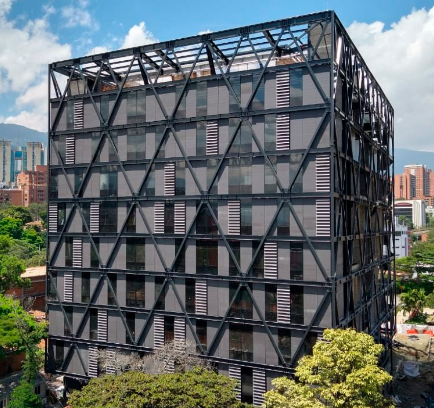 Proyecto finalizado. Revisión del proceso de intervención estructural del Edificio de Ciencias de la Universidad EAFIT